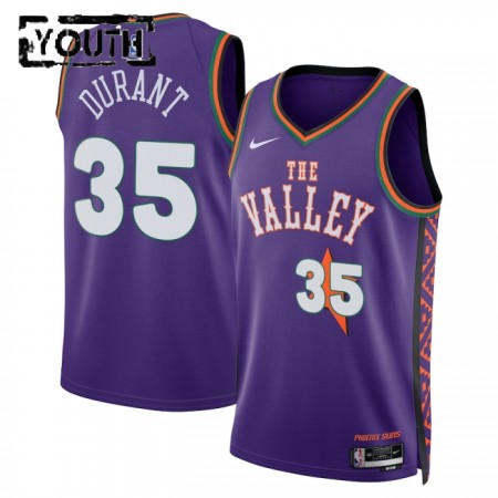 Dres Phoenix Suns Kevin Durant Nike 2024-25 City Edition Ljubičasta Swingman - Dječji
